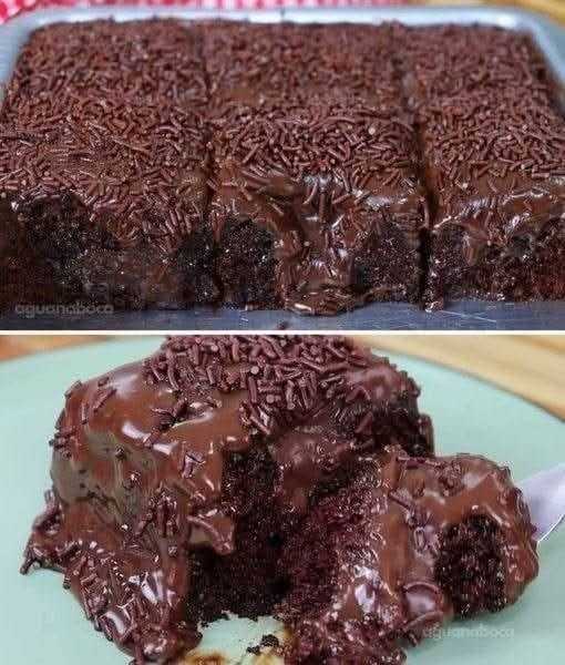 Simple and quick chocolate chips