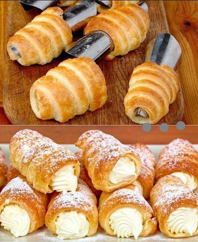 Puff pastry cones: a treat that will delight the whole family! 😍😋