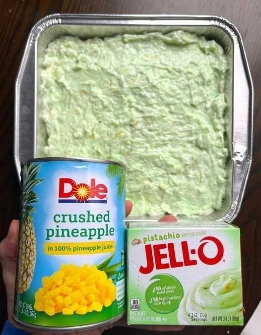 HomePistachio Pineapple Cake 🍍✨🥜 Pistachio Pineapple Cake 🍍✨🥜