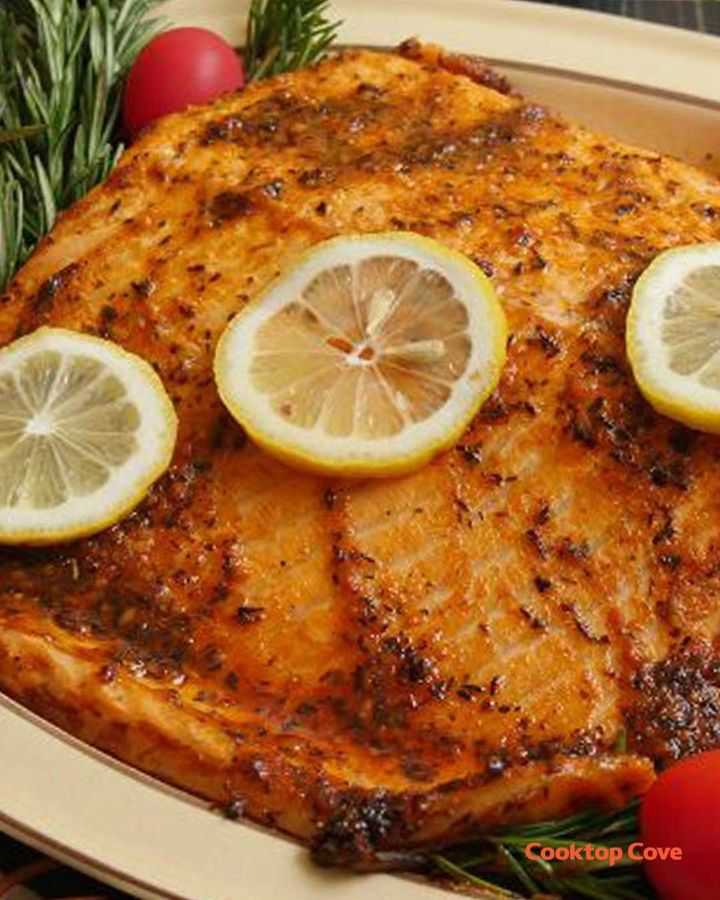 Southern baked salmon