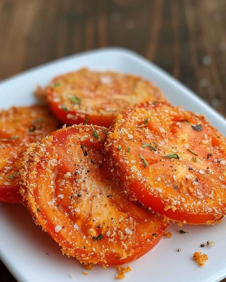 Fried Red Tomatoes