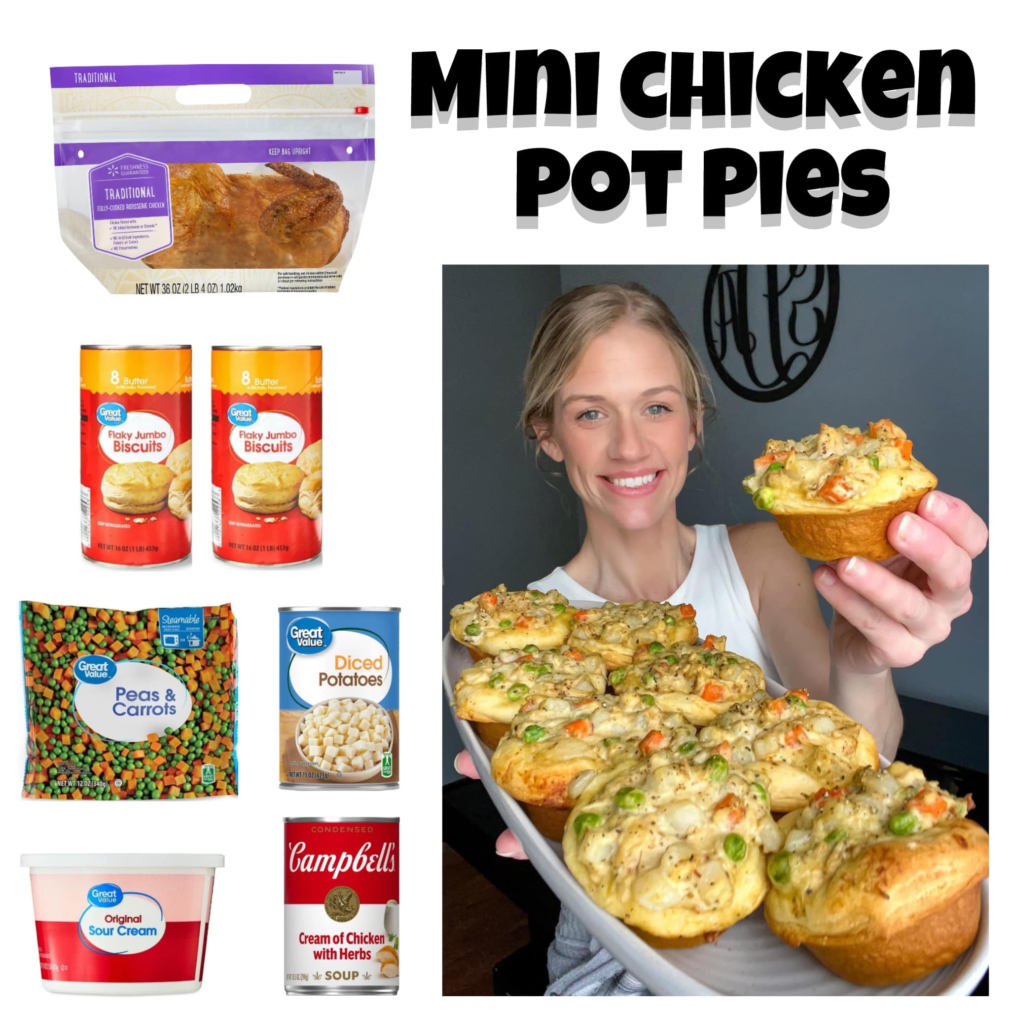 Mini Chicken Pot Pies