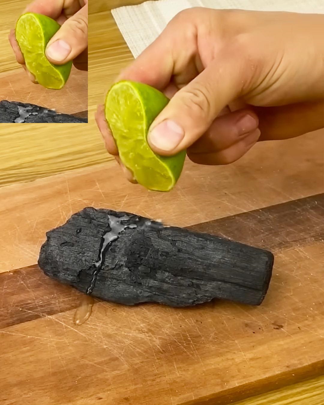 Just mix LEMON with CHARCOAL and you won’t have to spend money at the market anymore