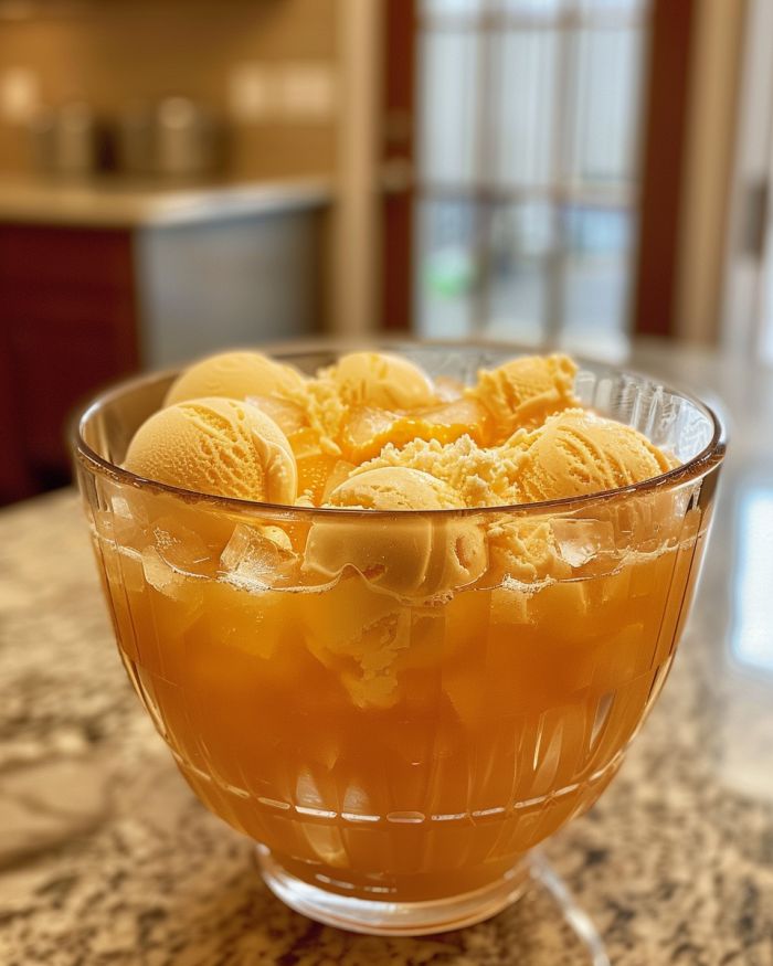 This ‘Dreamsicle’ punch is the ultimate hit at any party! I get so many requests