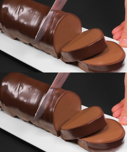 Only milk and chocolate! Delicious no-bake dessert! Recipe in 5 minutes