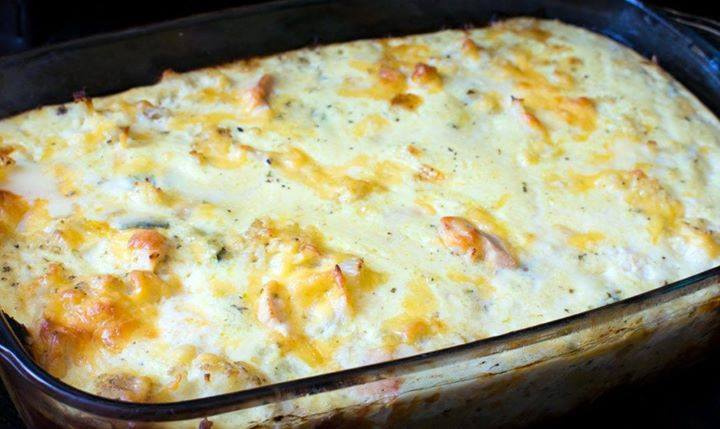 Creamy Chicken Rice Casserole