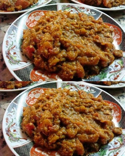 Eggplant Zaalouk