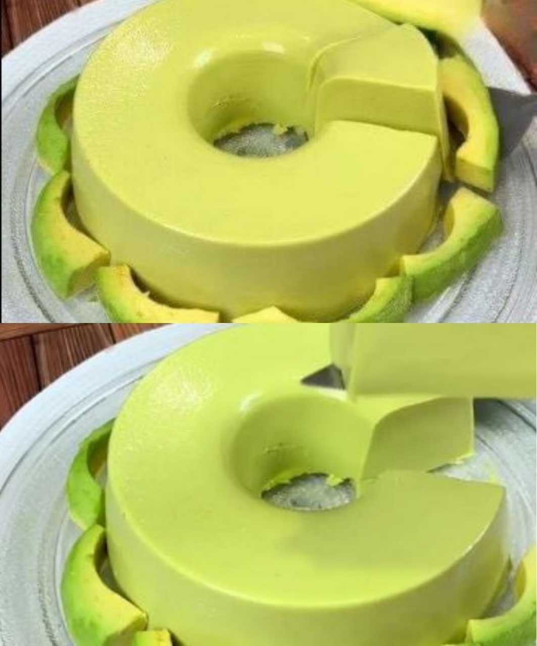 How to Make Avocado Pudding Pudding without oven and without  eggs. See below the list of all ingredients and required quantities. And then, a very complete preparation method with details of the recipe.  Recipe Ingredients: 18 ounces (500 grams) ripe avocado 14 ounces (395 grams) sweetened condensed  milk 7 ounces (200 grams) heavy cream 1 packet unflavored gelatin Juice of 1 lemon Instructions:  Continued on the next page