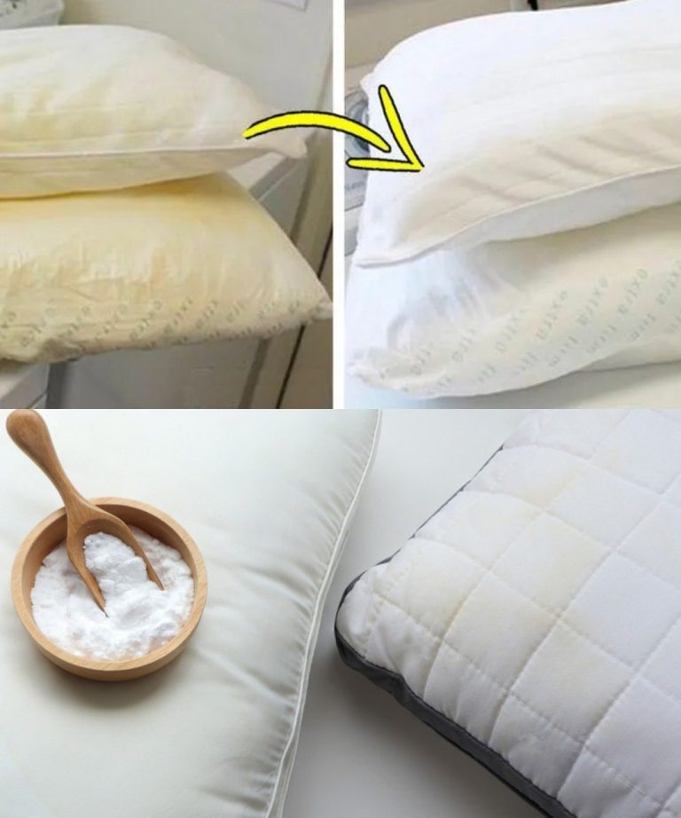 How to whiten up yellow pillows: simple and effective advice