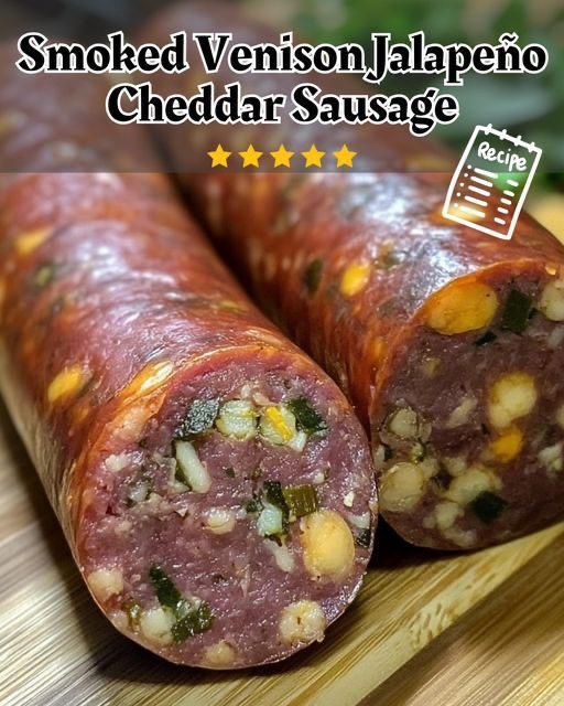 Jalapeño and Pepper Jack Summer Sausage