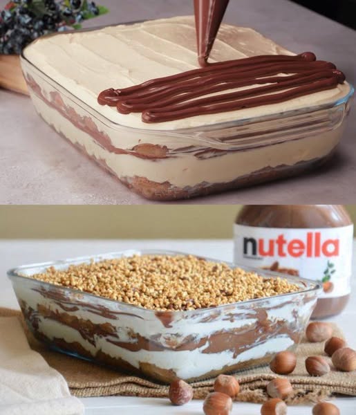 Nutella Tiramisu in 10 Minutes