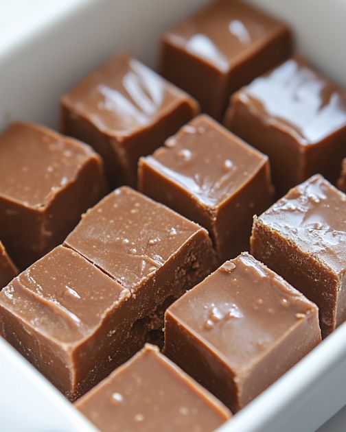 Known as ‘Winter Warm-Up Fudge,’ it’s the perfect cozy treat for cold nights! Only 4 ingredients!