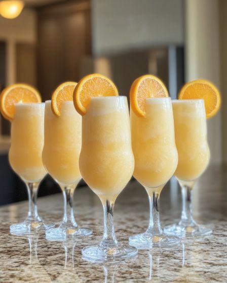 Everyone loves this Creamsicle drink. I put it out, and it vanishes instantly!
