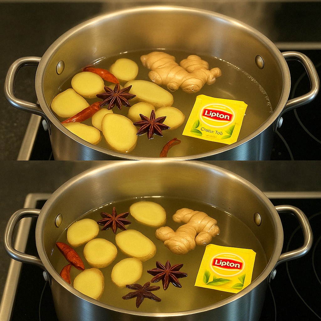 Cloves, ginger, and a Lipton tea bag combined are worth gold