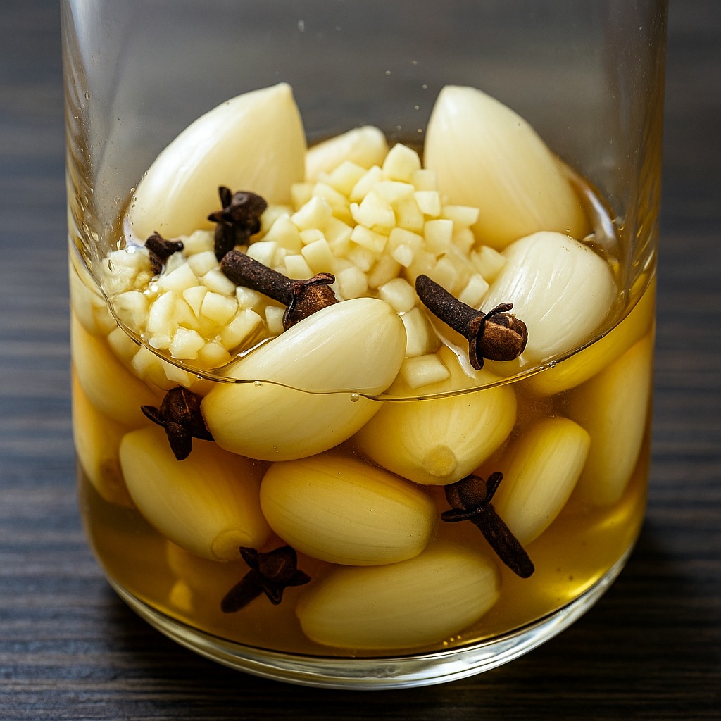 Mix cloves, garlic, honey and you will thank me
