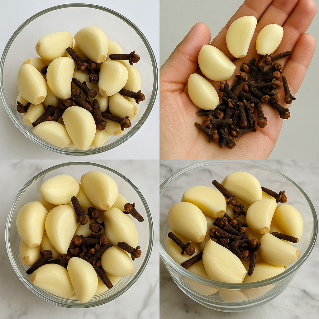 Mix cloves, garlic, honey and you will thank me