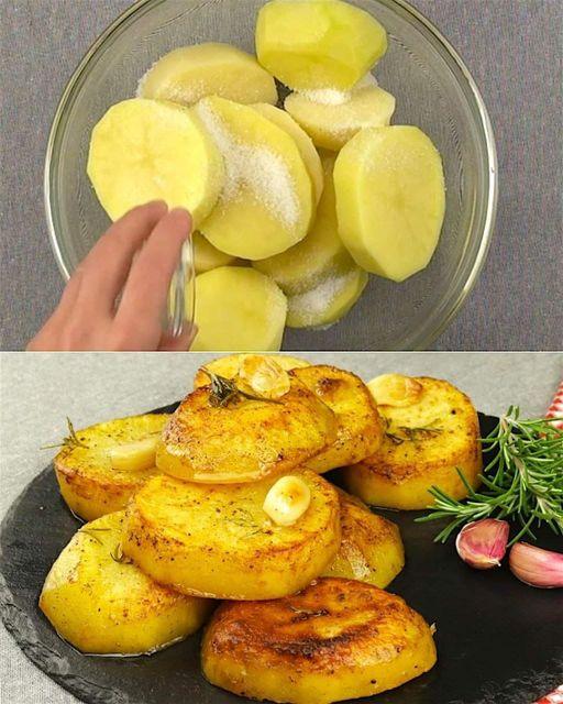 Pan-Fried Garlic Potatoes: A Delicious Way to Cook Them!