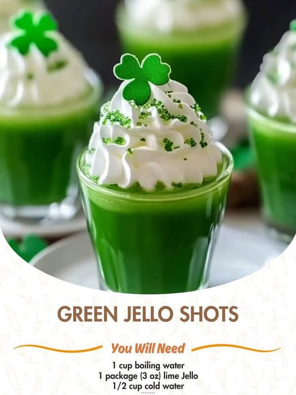 St. Patrick’s Day Green Jello Shots