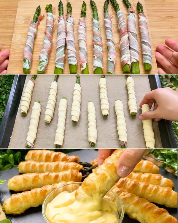 Asparagus breadsticks: the quick, tasty and original aperitif