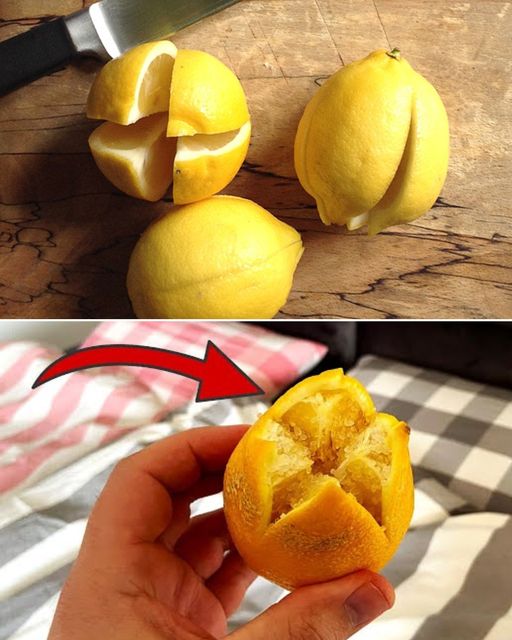 Cut A Lemon Into Four Pieces And Put It In Your Room