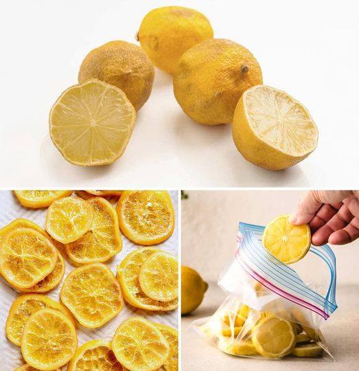Here’s what to do with old lemons: they shouldn’t be thrown away, they’re worth a lot