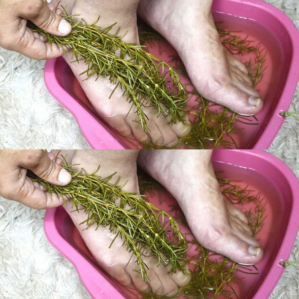 Soothe Your Joint and Foot Pain Naturally with a Rosemary Soak