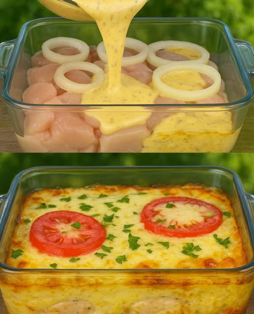 The easiest and best oven chicken recipe! You’ve definitely never tried anything like this before!
