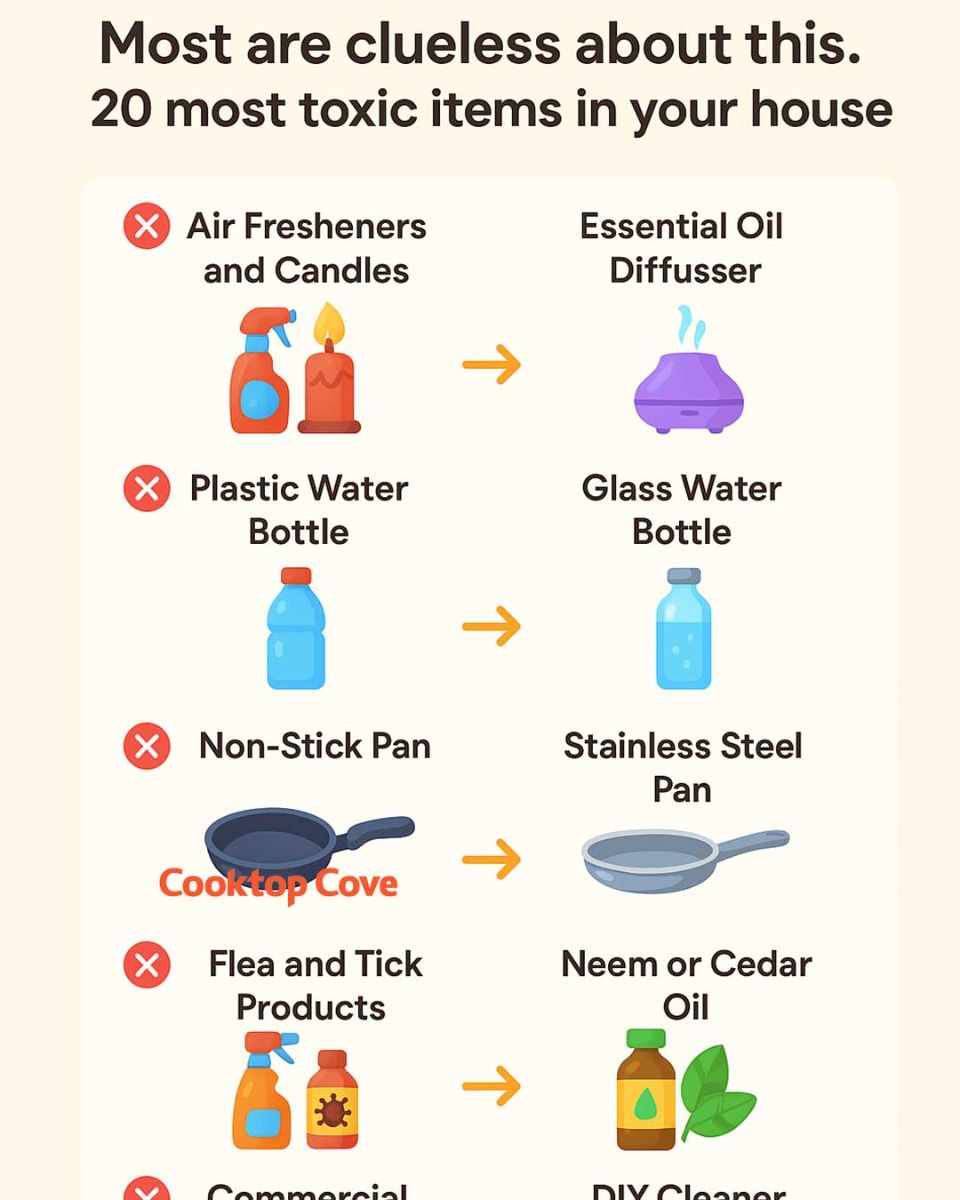 Most are clueless about this. 20 most toxic items in your house
