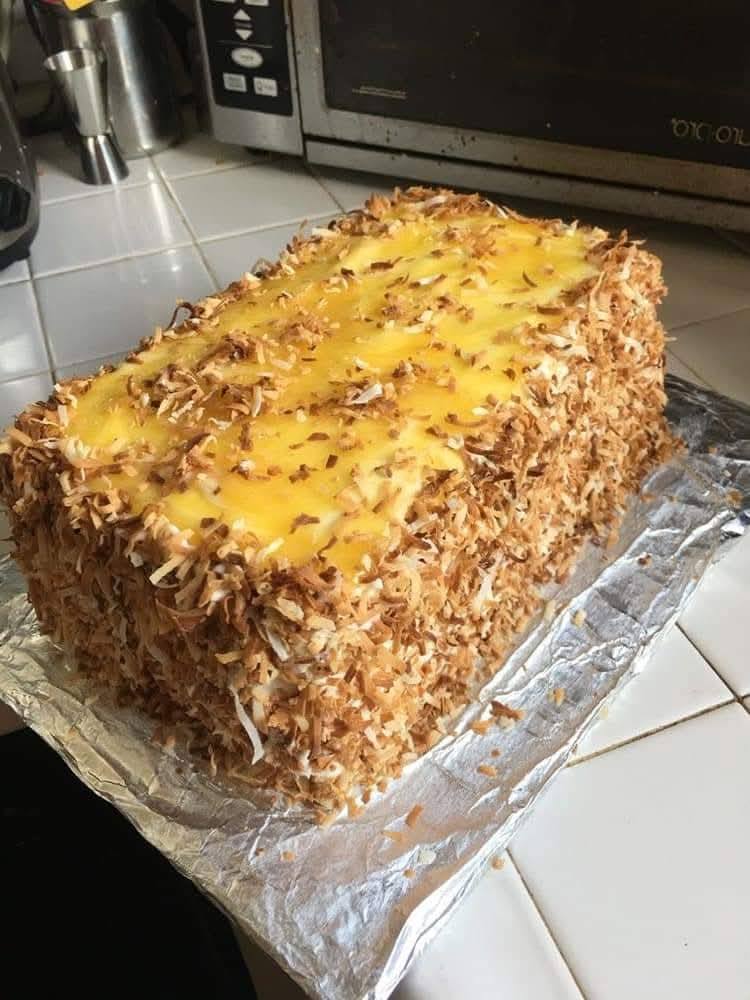 Best Lemon Coconut Cake