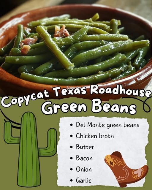 Copycat Texas Roadhouse Green Bean