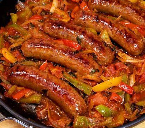 Italian Sausage Peppers and Onions