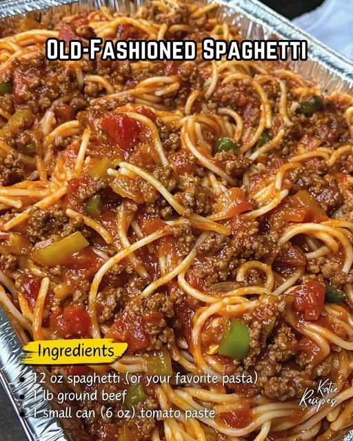 Old-Fashioned Spaghetti