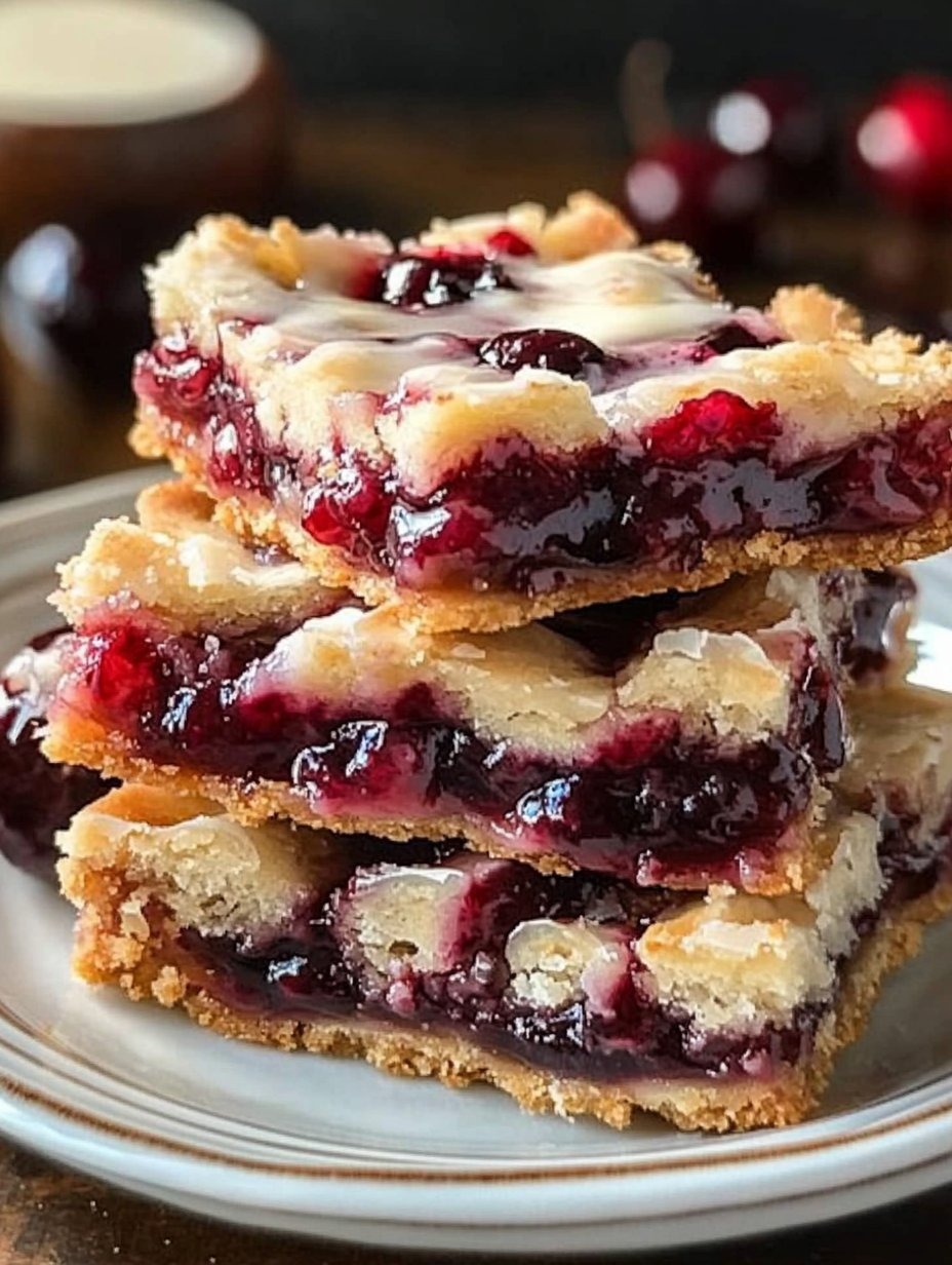 BEST CHERRY BARS RECIPE