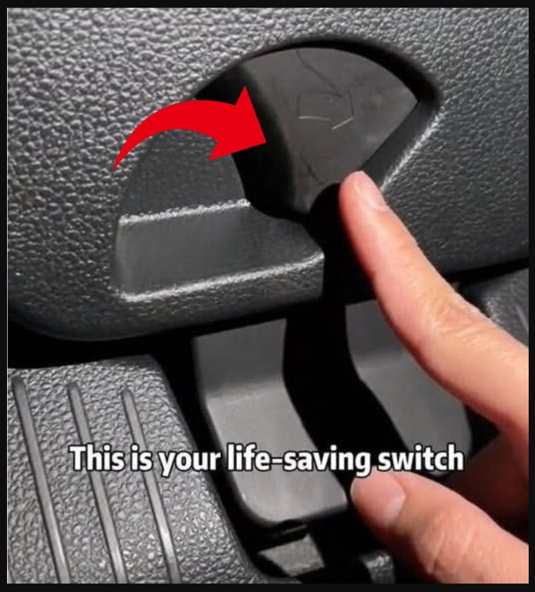 Secret Switch in Your Car That Could Save Your Life One Day