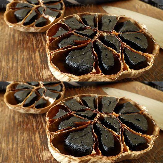 Black garlic, a lesser-known but increasingly popular ingredient, is simply regular garlic that has undergone a fermentation process. Through controlled heat and humidity over several weeks, the garlic cloves turn black and develop a soft, chewy texture with a mild, slightly sweet flavor. This fermentation process not only changes its taste and texture but also enhances certain health benefits, making it a powerful addition to any diet. Here’s why black garlic is so good for you:  1. Rich in Antioxidants The fermentation process boosts the antioxidant content in black garlic. Antioxidants combat free radicals in the body, which can reduce oxidative stress and lower the risk of chronic diseases, such as heart disease and certain cancers.  2. Supports Heart Health Black garlic is known to help reduce cholesterol levels, lower blood pressure, and improve circulation. The antioxidants in black garlic help prevent the buildup of plaque in the arteries, reducing the risk of atherosclerosis and supporting overall cardiovascular health.