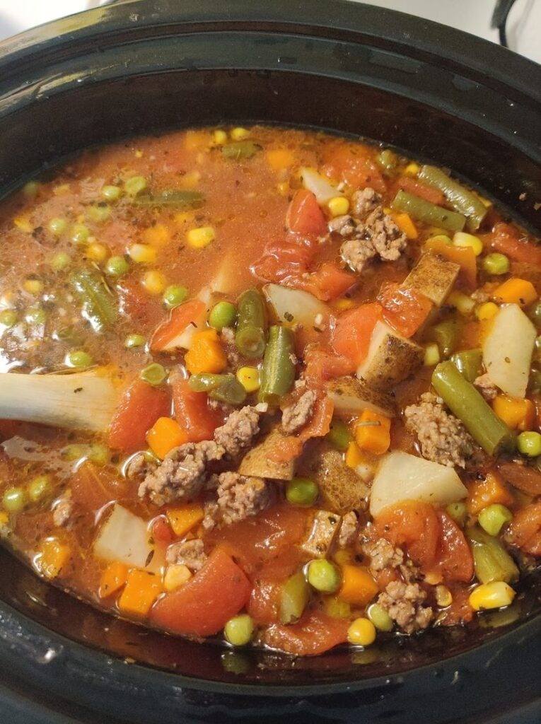 VEGETABLE BEEF SOUP