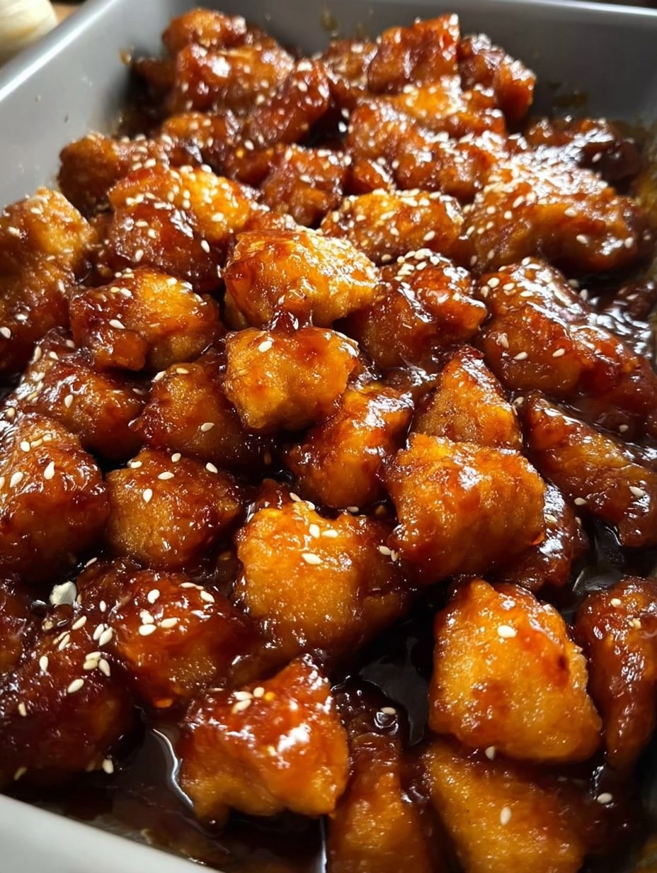 Baked Sweet and Sour Chicken