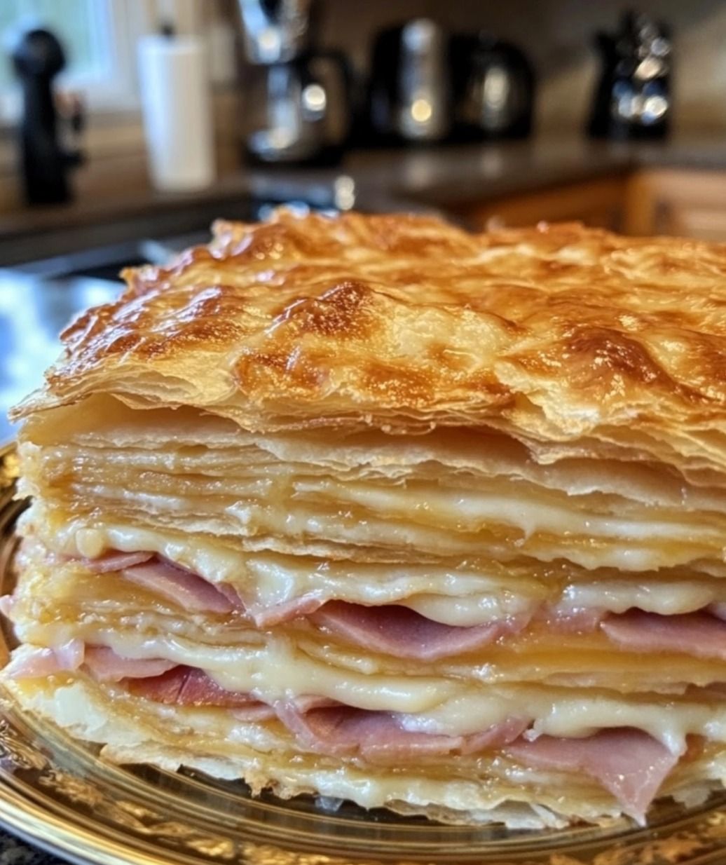 Italian Sub Squares  are an ideal dish for parties, game nights, or family gatherings. This recipe combines classic deli meats like ham, salami, and pepperoni, along with provolone cheese and roasted red peppers, all baked between layers of buttery crescent rolls. Whether you’re craving something hearty and savory or need a quick dish for a crowd, these Italian Sub Squares are sure to satisfy.  Ingredients 2 cans of refrigerated crescent rolls ½ pound of sliced ham ½ pound of sliced salami ½ pound of sliced provolone cheese ½ cup of sliced pepperoni ½ cup of banana pepper rings, drained ½ cup of roasted red peppers, drained and sliced 1 tablespoon of Italian seasoning ¼ cup of grated Parmesan cheese ¼ cup of olive oil Optional: lettuce and tomato slices for serving  Instructions For Complete Cooking STEPS Please Head On Over To Next Page Or Open button (>) and don’t forget to SHARE with your Facebook friends