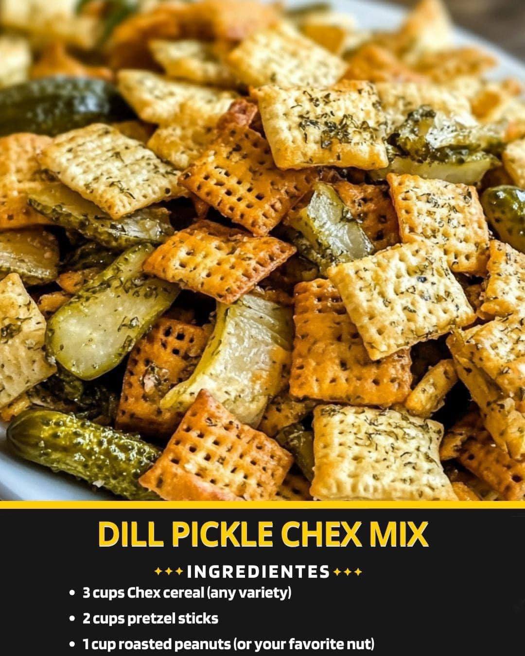 Dill Pickle Chex Mix