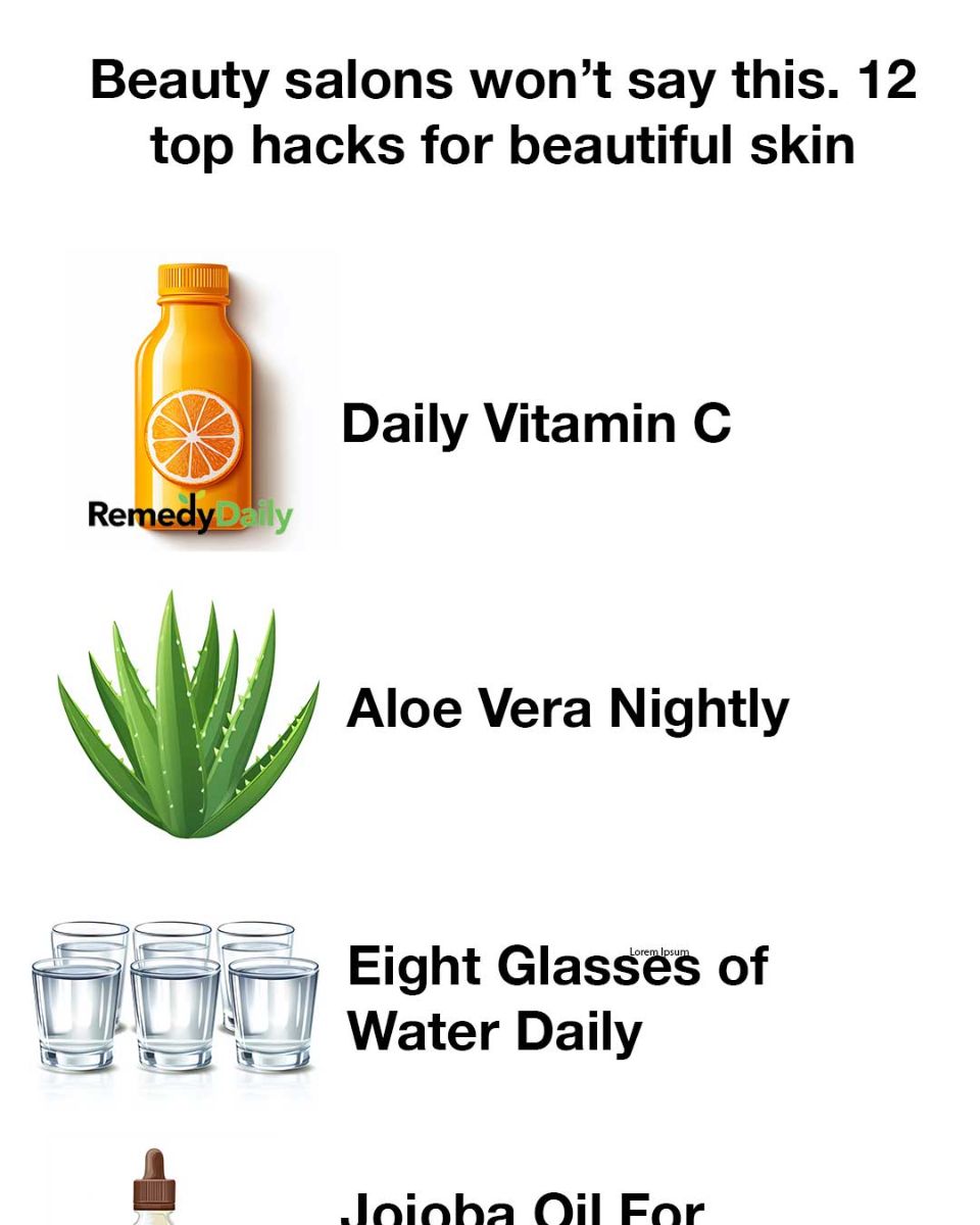 Beauty salons won’t say this. 12 top hacks for beautiful skin