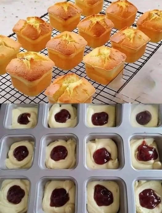 Fluffy Japanese Cotton Cheesecake Cupcakes