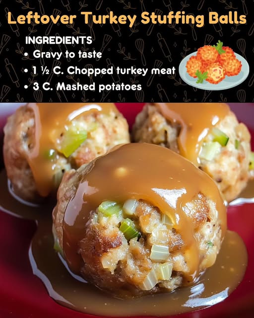 Leftover Turkey Stuffing Balls – Don’t LOSE this Recipe