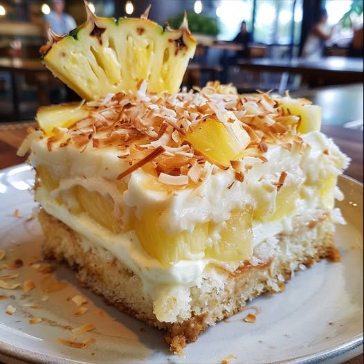 Coconut Pineapple Cake