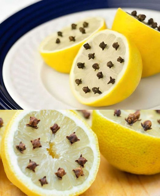 Put cloves in a lemon and see what happens.